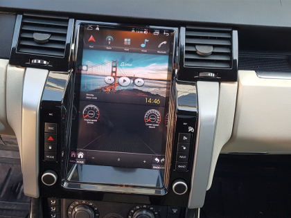 Εγκατάσταση Multimedia Bizzar Tesla Style σε Range Rover Sport.