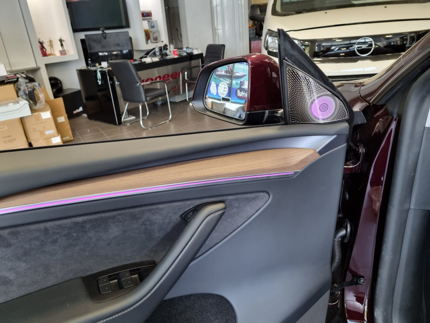 Εγκατάσταση ambient lights σε Tesla Y