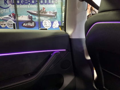 Εγκατάσταση ambient lights σε Tesla Y
