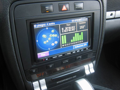 Εγκατάσταση Car Cinema Navigation Kenwood DNX-7200 σε Porsche Cayenne.