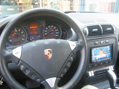 Εγκατάσταση Car Cinema Navigation Kenwood DNX-7200 σε Porsche Cayenne.