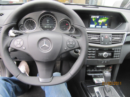 Εγκατάσταση Video & TV Input, ενσωματώνοντας TV Tuner MPEG4 σε Mercedes E 200 W212.