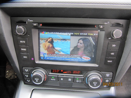 Εγκατάσταση OEM Car TV, Navigation & Camera σε BMW Series 3.