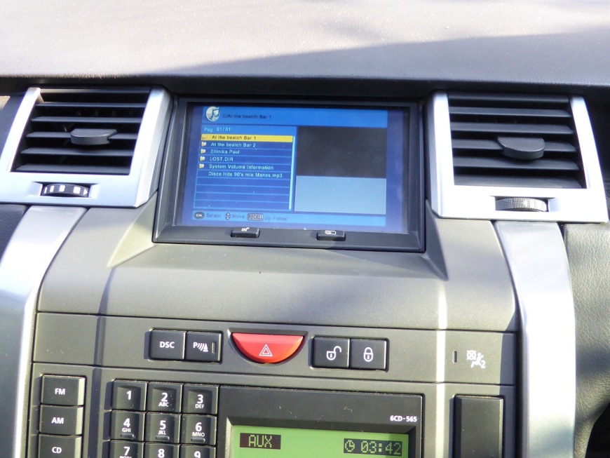 Εγκατάσταση Multimedia System σε Range Rover Supercharged Sport,