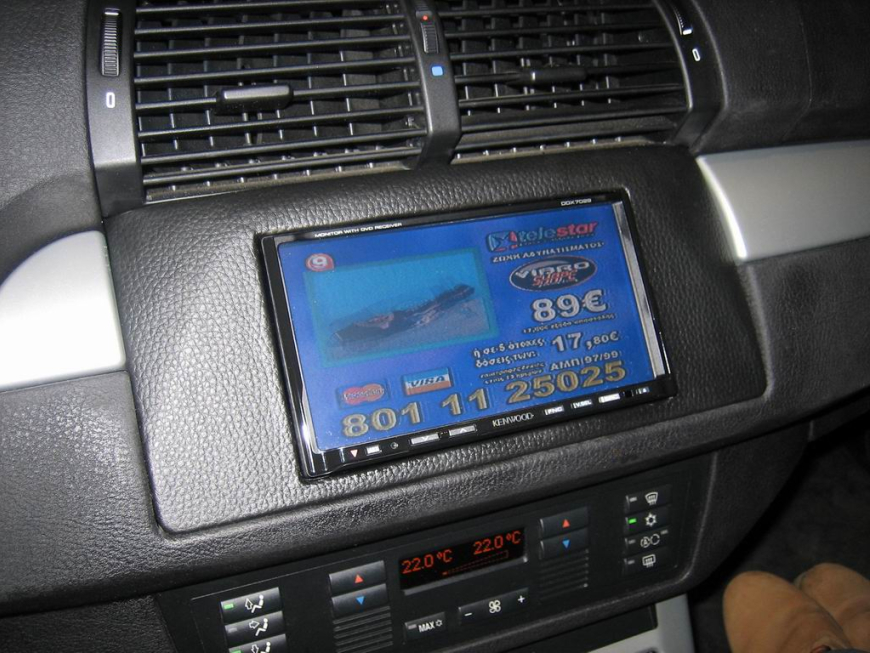 Εγκατάσταση Car Cinema & Navigation Kenwood DDX-7029, Veba & PlayStation σε BMW X5.