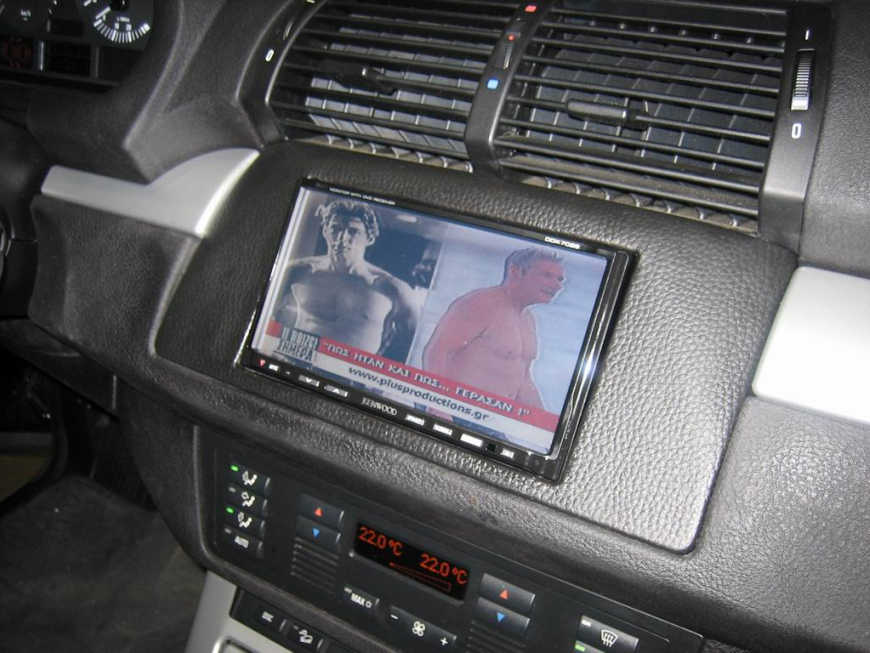 Εγκατάσταση Car Cinema & Navigation Kenwood DDX-7029, Veba & PlayStation σε BMW X5.