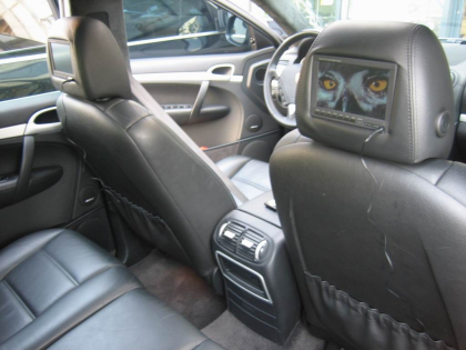 Εγκατάσταση Car Cinema Eton - Macrom - Pioneer σε Porsche Cayenne