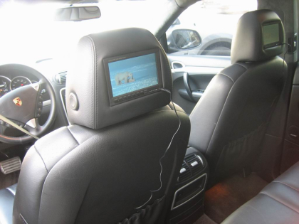 Εγκατάσταση Car Cinema Eton - Macrom - Pioneer σε Porsche Cayenne