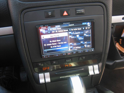 Εγκατάσταση Car Cinema Navigation Pioneer Avic-HD3BT- ipod σε Porsche Cayenne.