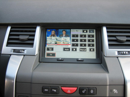 Εγκατάσταση TV Tuner και unlock της εργοστασιακής οθόνης σε Range Rover Super Charged Sport,