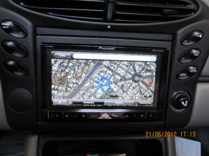 Εγκατάσταση Car Cinema Pioneer AVH-8400BT σε Porsche Boxster 986.
