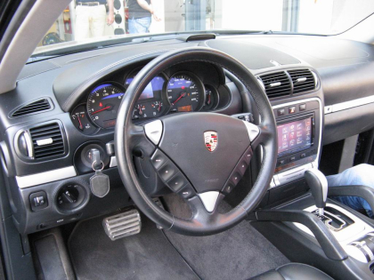 Εγκατάσταση Car Cinema Navigation Kenwood DNX8220BT σε Porsche Cayenne.