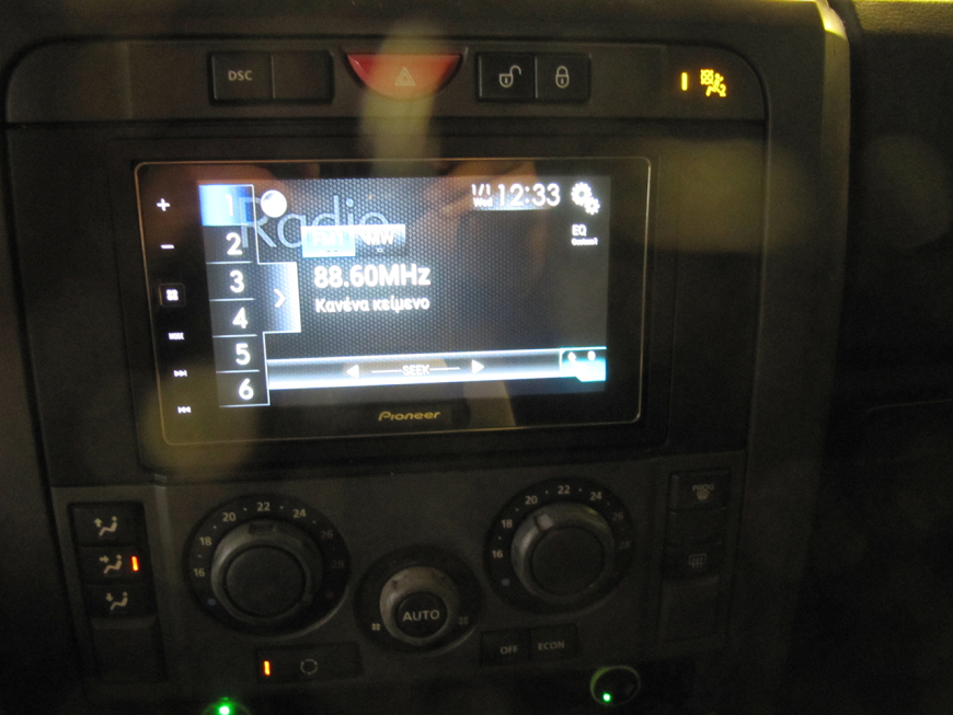 Εγκατάσταση Pioneer 2-DIN Multimedia & Apple-Compatible Installation σε Land Rover Discovery 3.
