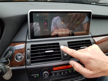 Εγκατάσταση Car Cinema & Navigation Android σε BMW X5 E70.
