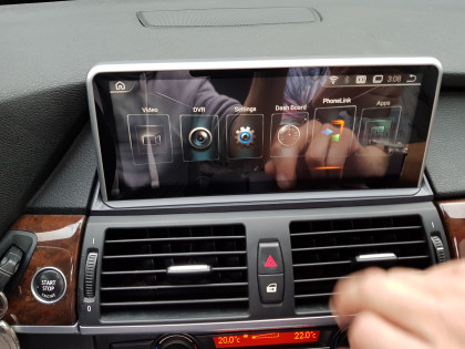 Εγκατάσταση Car Cinema & Navigation Android σε BMW X5 E70.