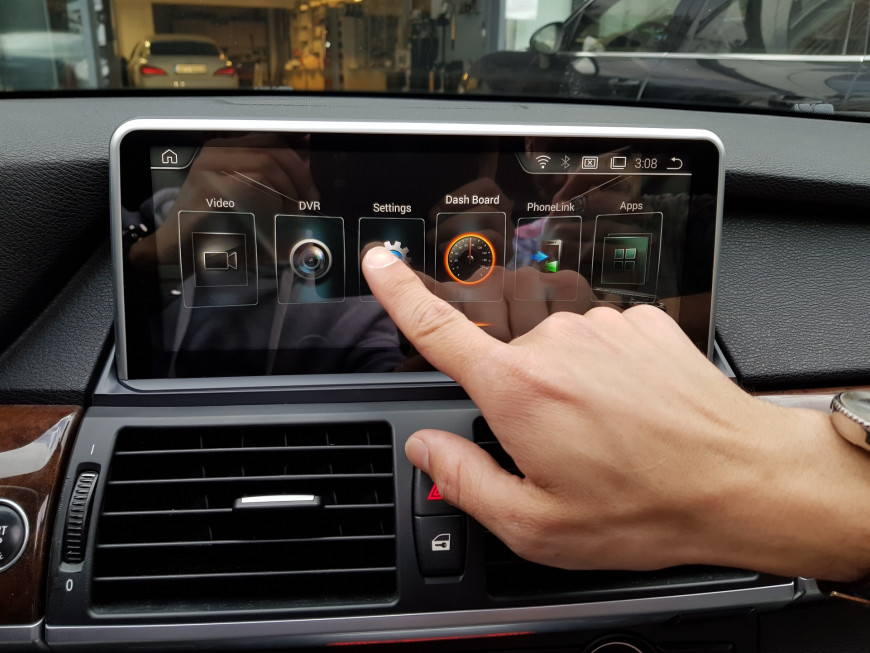 Εγκατάσταση Car Cinema & Navigation Android σε BMW X5 E70.