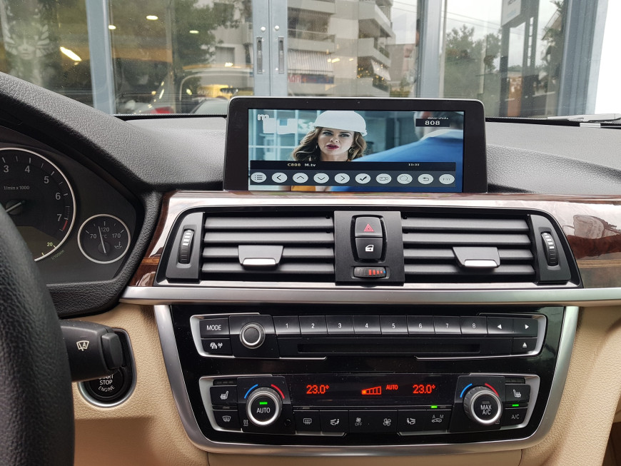 Εγκατάσταση Car Cinema, Media Player και TV Tuner T2 σε BMW 4 Series.