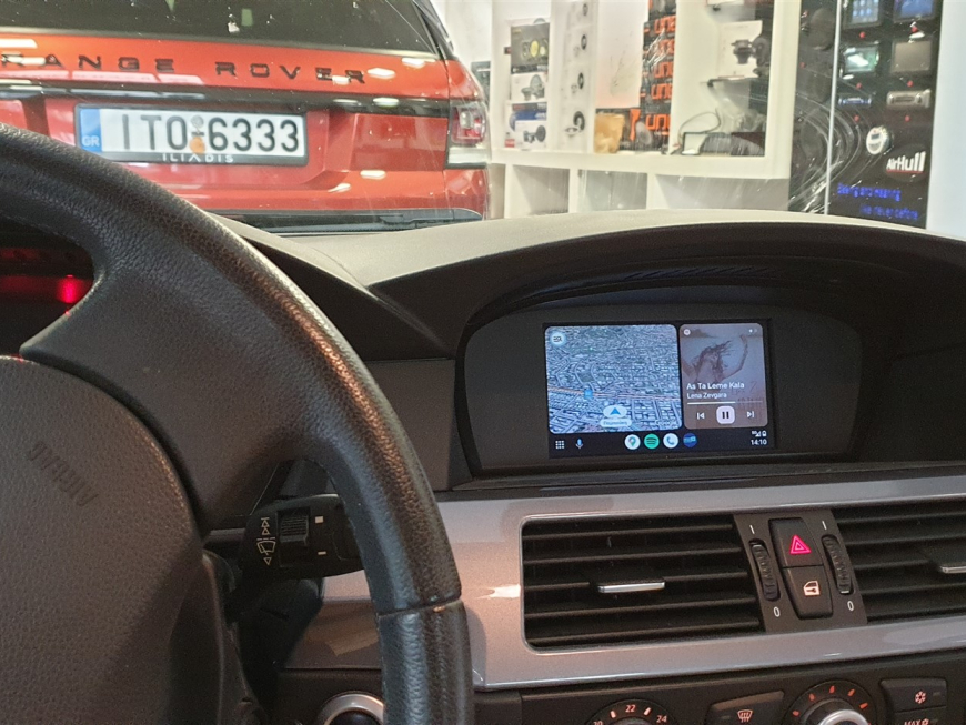 Εγκατάσταση Wireless CarPlay, Android Auto & Κάμερα Οπισθοπορείας σε BMW 5 Series E60.