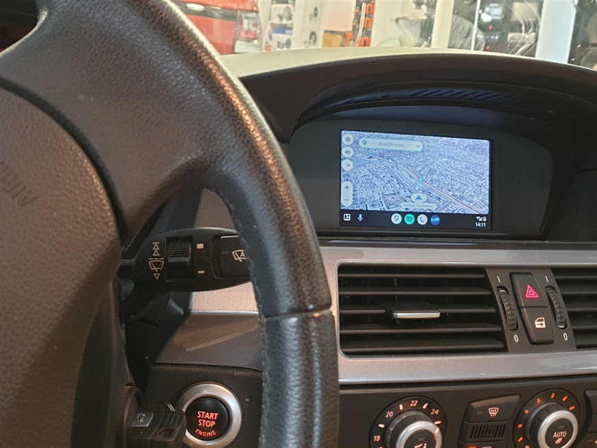 Εγκατάσταση Wireless CarPlay, Android Auto & Κάμερα Οπισθοπορείας σε BMW 5 Series E60.