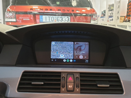 Εγκατάσταση Wireless CarPlay, Android Auto & Κάμερα Οπισθοπορείας σε BMW 5 Series E60.