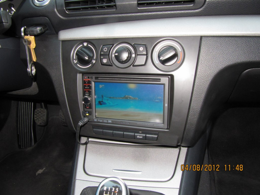 Εγκατάσταση 2DIN Multimedia της Kenwood σε BMW 116.