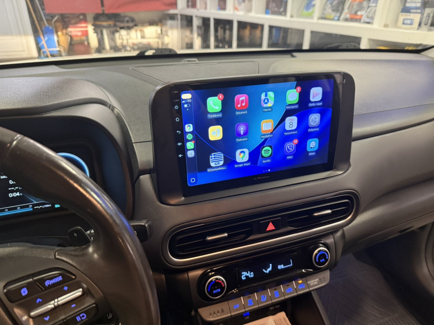 Εγκατάσταση ΟΕΜ οθόνης LM Digital σε Hyundai KONA