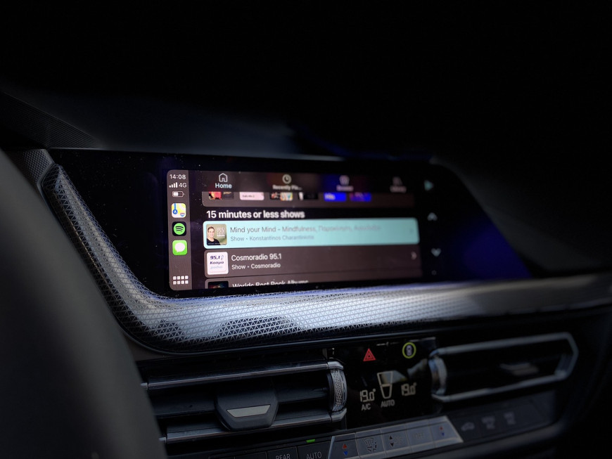 Εγκατάσταση Wireless Apple CarPlay και Android Auto σε BMW F40 2021.