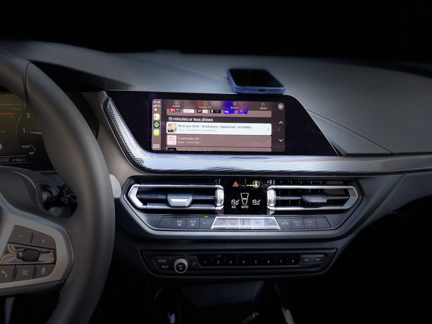 Εγκατάσταση Wireless Apple CarPlay και Android Auto σε BMW F40 2021.