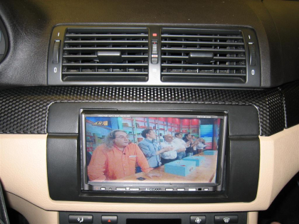 Εγκατάσταση Car Cinema και Navigation 2 Din Size σε BMW 323 E46.