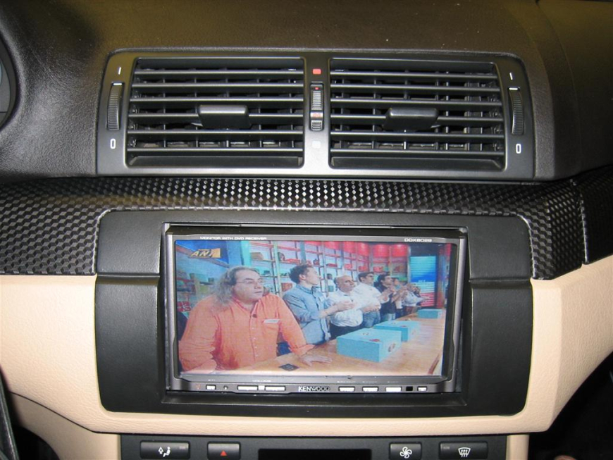 Εγκατάσταση Car Cinema και Navigation 2 Din Size σε BMW 323 E46.