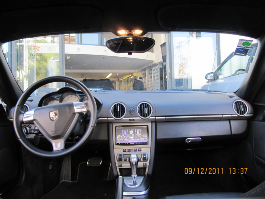 Εγκατάσταση Car Cinema & Navigation – Kenwood DNX9280BT & TV Tuner σε Porsche Cayman S