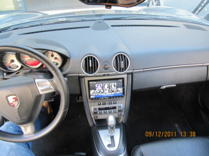 Εγκατάσταση Car Cinema & Navigation – Kenwood DNX9280BT & TV Tuner σε Porsche Cayman S