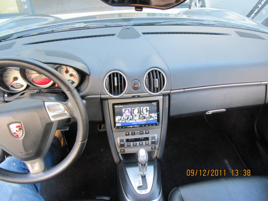 Εγκατάσταση Car Cinema & Navigation – Kenwood DNX9280BT & TV Tuner σε Porsche Cayman S