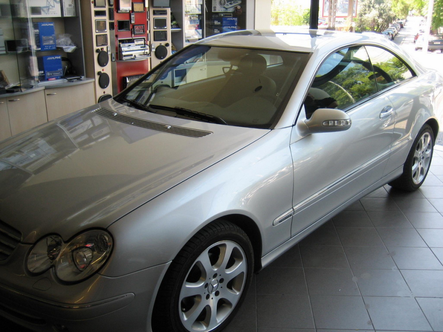 Εγκατάσταση Car Cinema σύστημα JVC KW-AVX706 σε Mercedes CLK 200.
